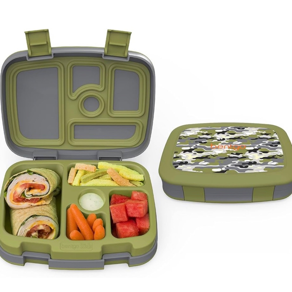 Bentgo Kids Bento-Style 5-Compartment Leak-Proof Lunch Box